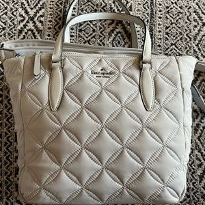 Kate Spade Jae Quilted Medium Tote Moonlight WKRU7031